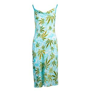 Diane Von Furstenberg - Silk Cannabis Dress